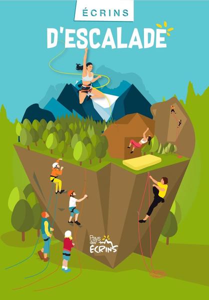 Écrins d'Escalade : Week-end escalade falaise Pays des Ecrins initiation - Roc Ecrins_L'Argentière-la-Bessée
