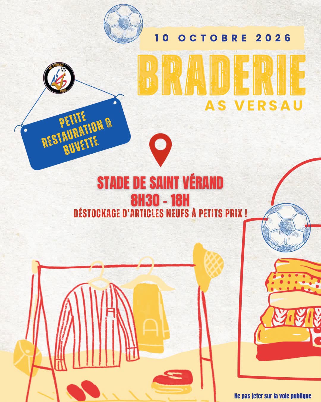 Braderie AS VERSAU_Saint-Vérand