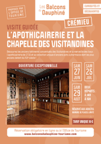 Prier et guérir : visite guidée de l'apothicairerie et de la chapelle des Visit…