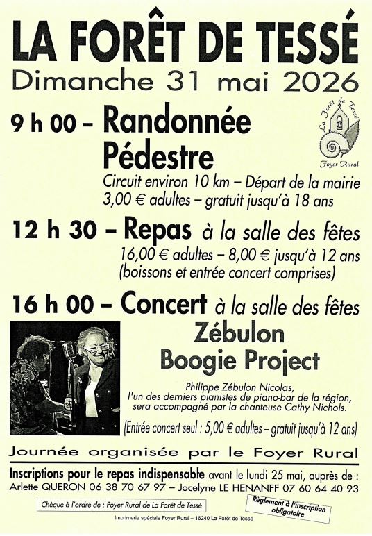 Randonnée pédestre et concert_La Forêt-de-Tessé