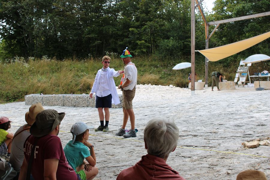 Animation groupe à Dinoplagne