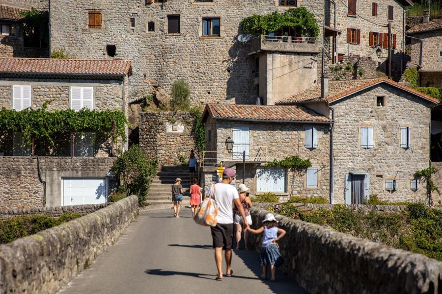 Visite commentée du village de Jaujac