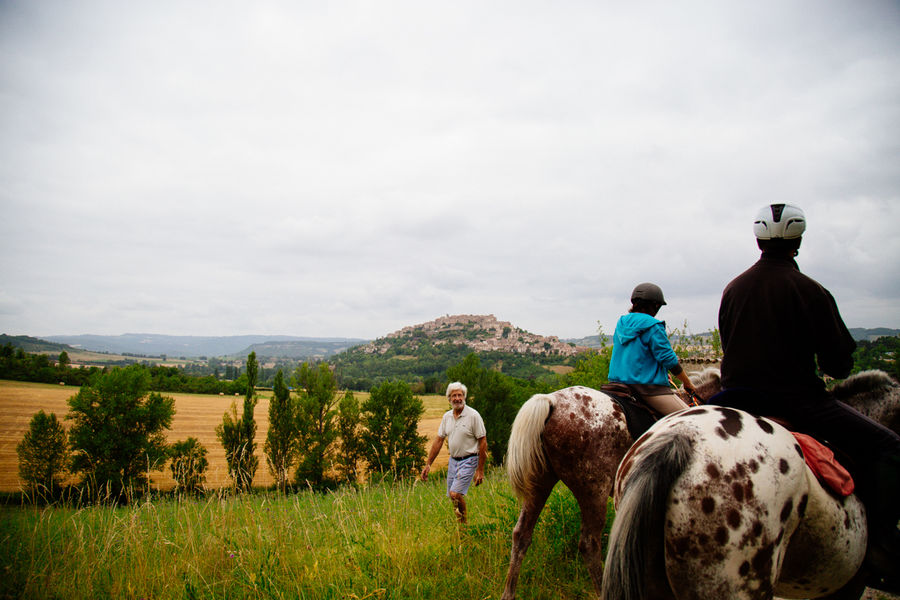 Tour du Tarn à cheval : Roussayrolles / Les Cabannes 
