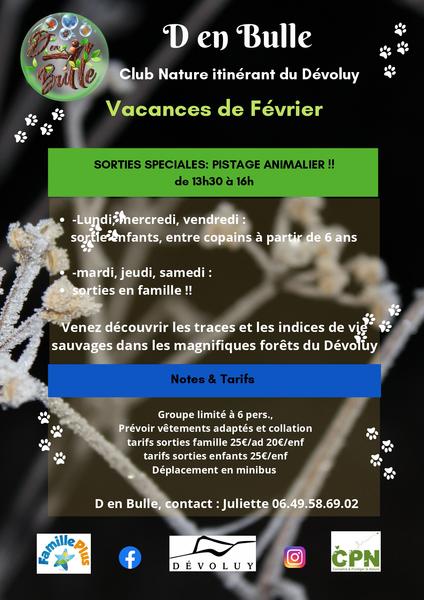 Découverte du pistage animalier_Dévoluy