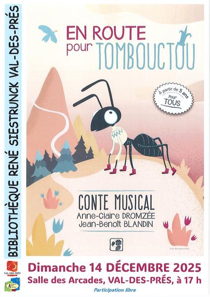 Conte musical : En route pour Tombouctou_Val-des-Prés - © B. Collas