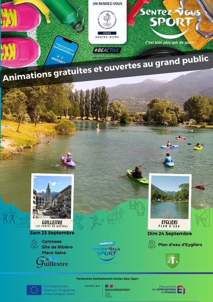 Sentez-Vous Sport - Affiche - © Maire Guillestre Sentez-Vous Sport - Affiche - © Maire Guillestre