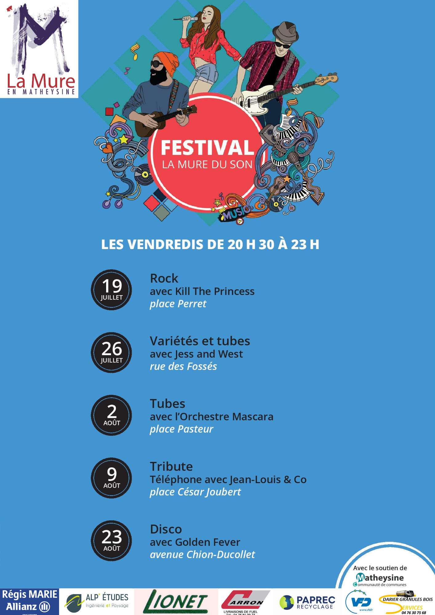Festival la Mure du Son -Jean Louis & Co - 2024