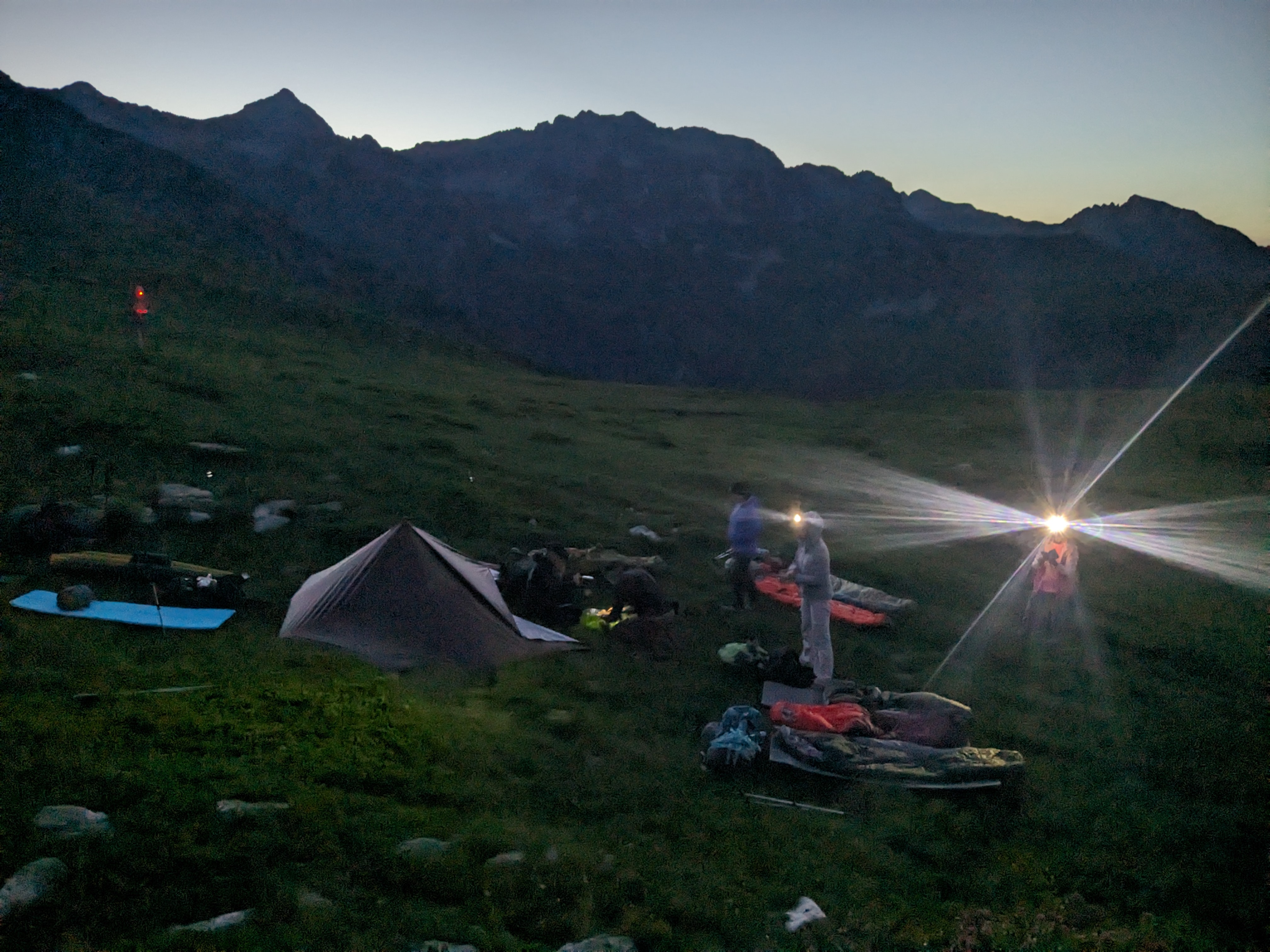 Bivouac au Pays du Chamois