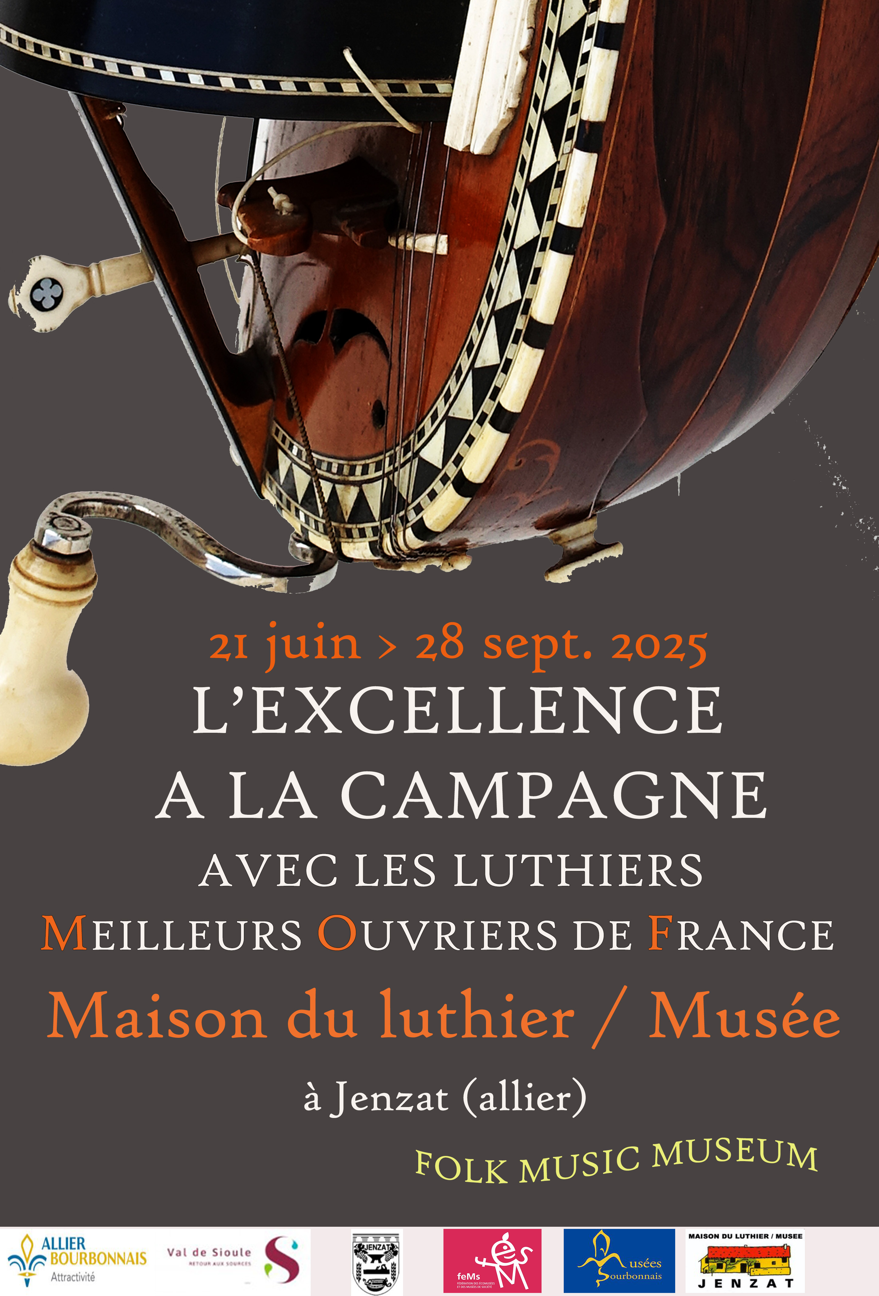 Exposition : « L’excellence à la campagne avec les luthiers Meilleurs Ouvriers de France ».