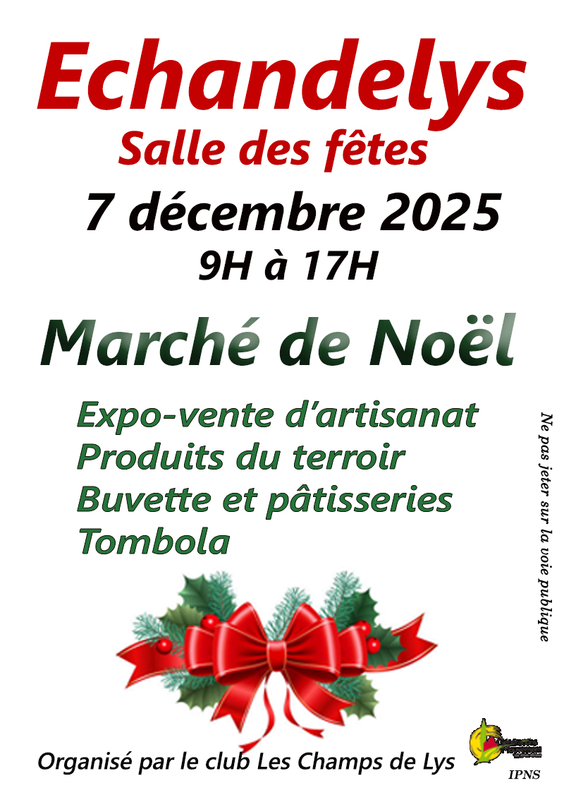 Marché de Noël des Champs de Lys