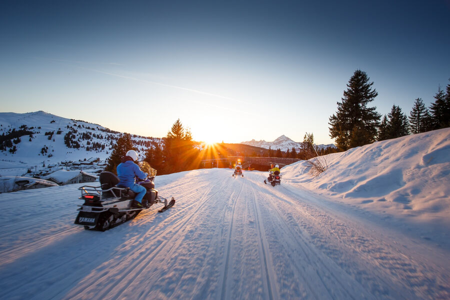 Balade en motoneige