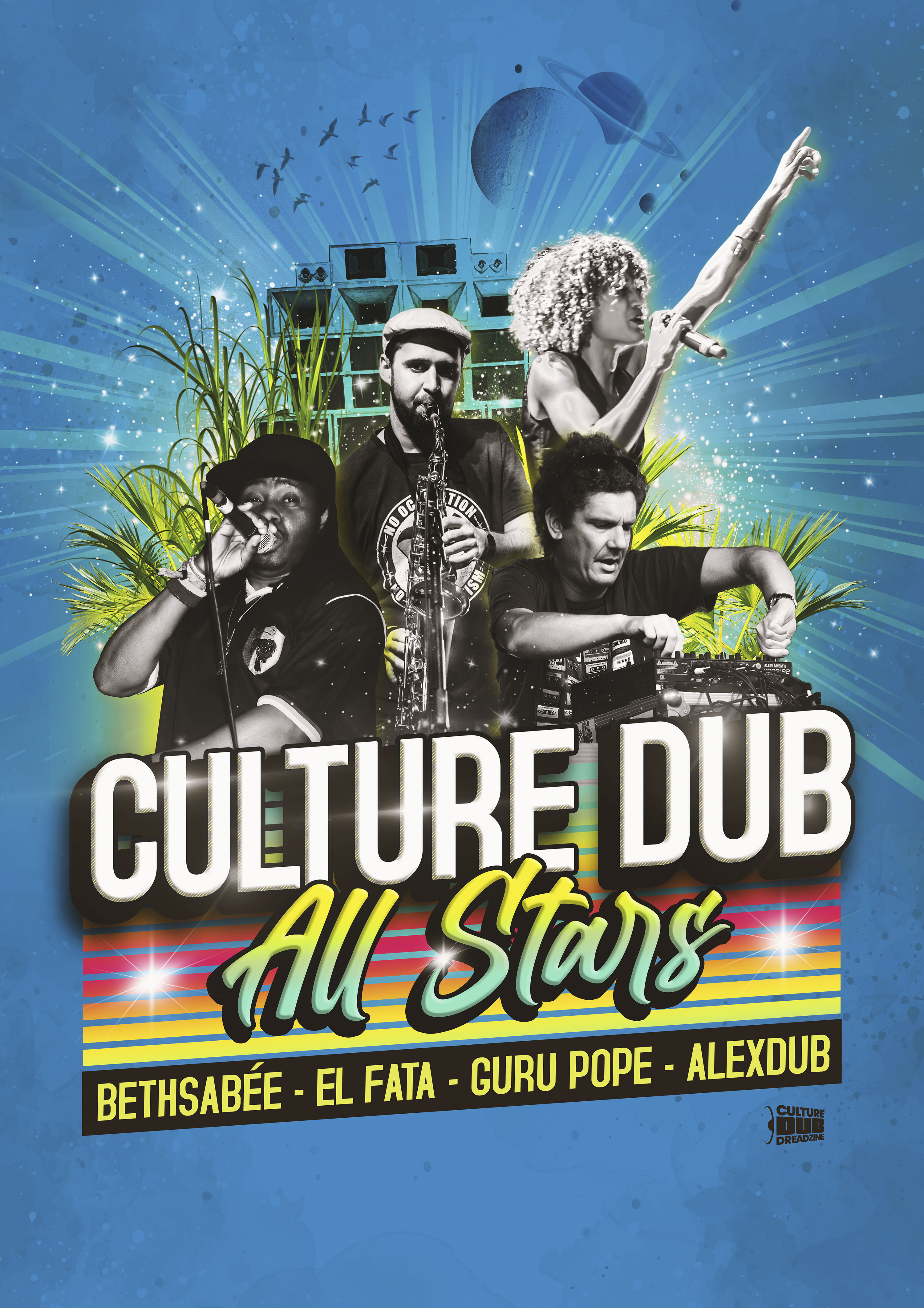 Culture Dub All Stars + Vibronics feat Nia Songbird + Mountain Warriors Warriors_Cluses