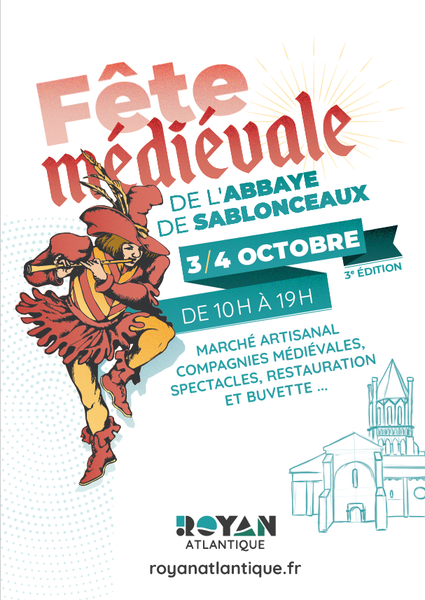 Fête médiévale de l'Abbaye de Sablonceaux - Repas du Foyer Rural
