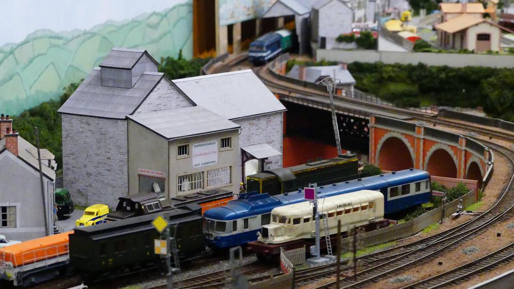 Visite du musée ferroviaire de Marthon - Scénettes miniatures