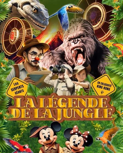 Le nouveau cirque Fantasya présente : La légende la jungle