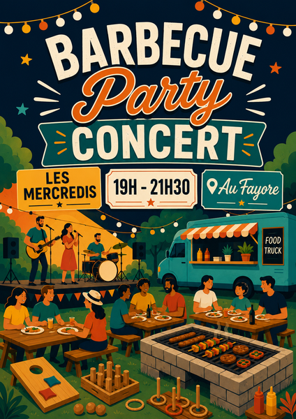 Concert Barbecue Party