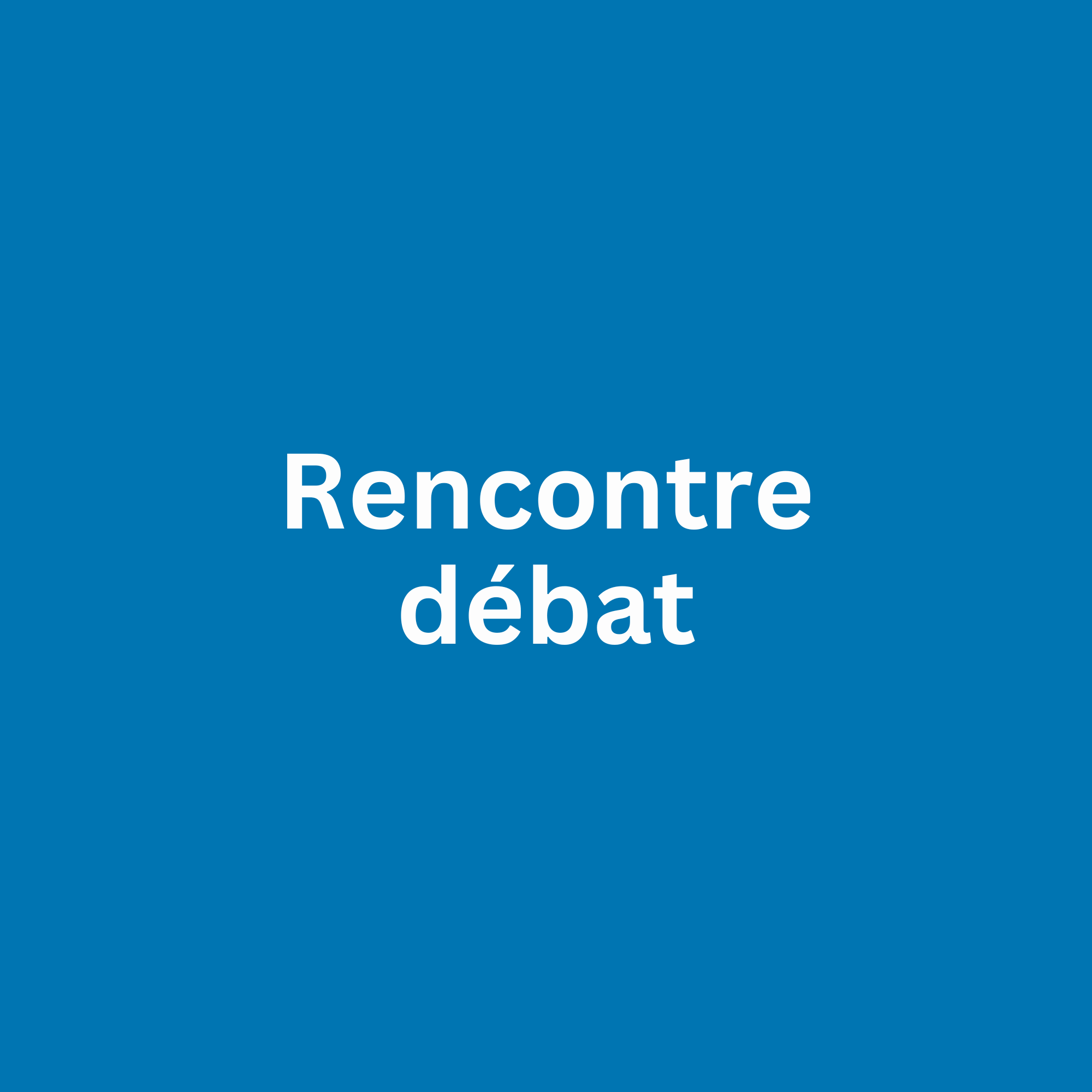 Rencontre-débat : Réseaux sociaux et identité