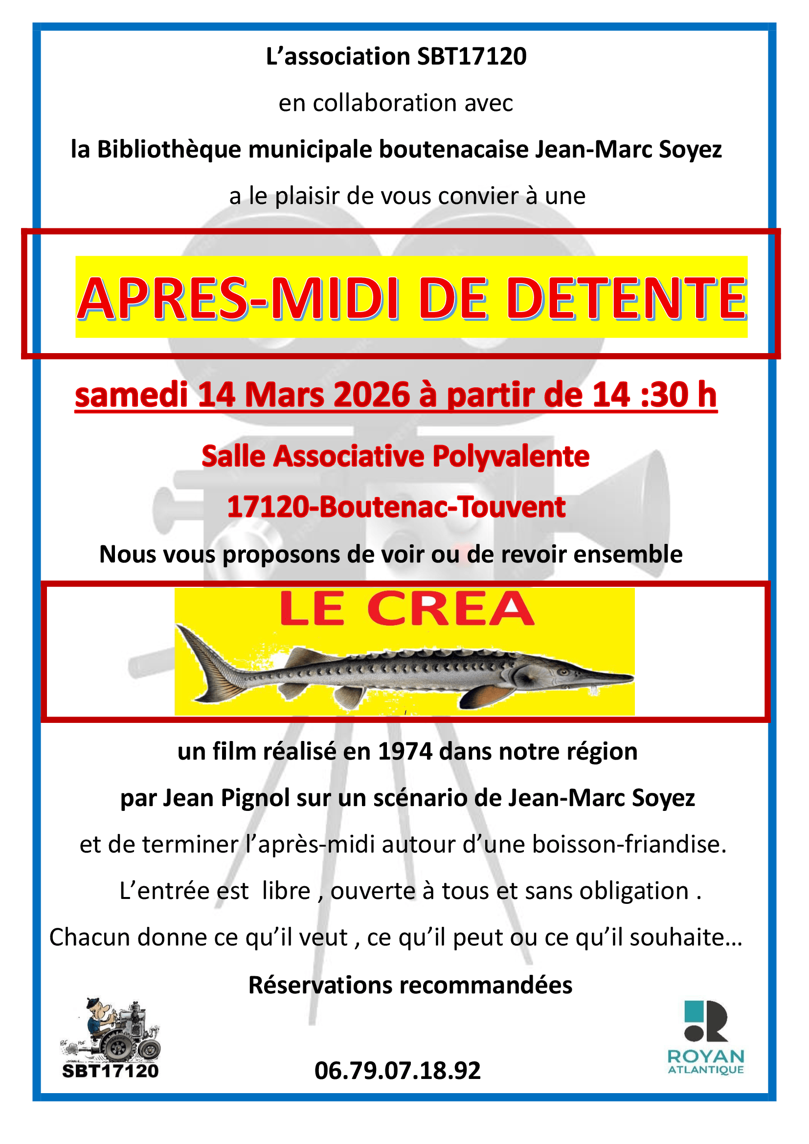 Après-midi de détente