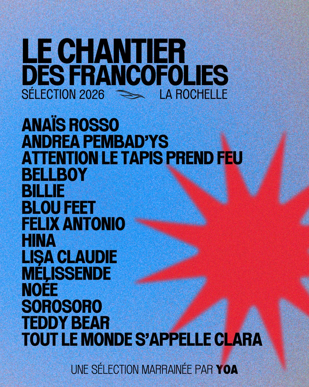 Concert - Le Chantier des Francofolies
