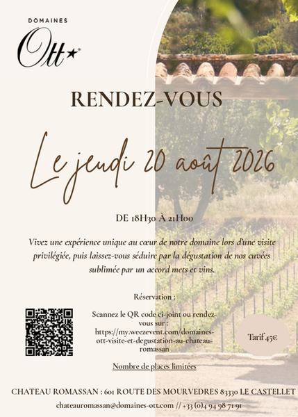 Rendez-Vous au Domain Ott_Le Castellet