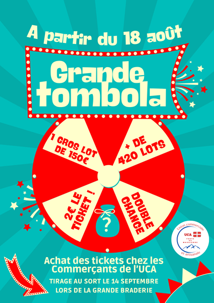 Tombola de l' Union des commerçants et des Artisans (UCA)