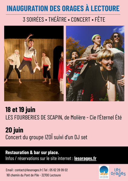 INAUGURATION DES ORAGES – Cie L’Éternel Été, IZOÏ_Lectoure