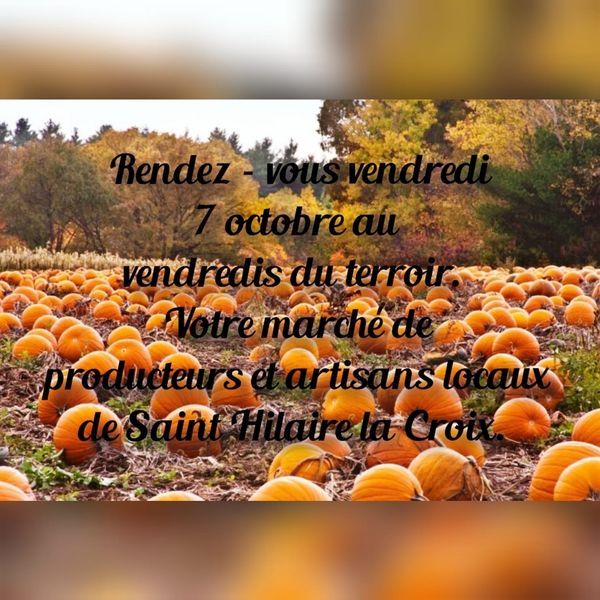 Marché de produits locaux - Les vendredis du terroir
