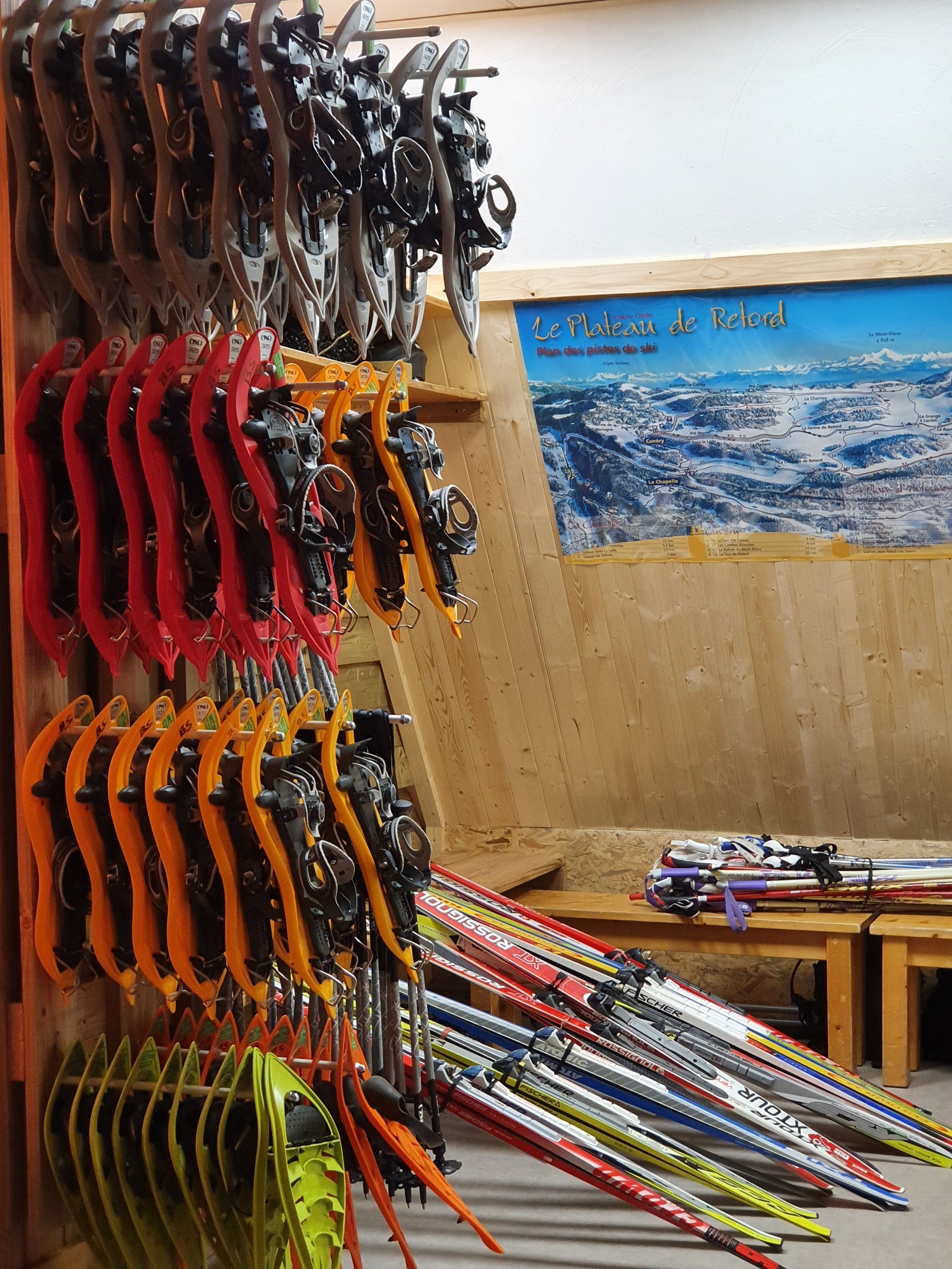 Ain's Temps Loisirs : location de matriel de ski de fond et raquettes