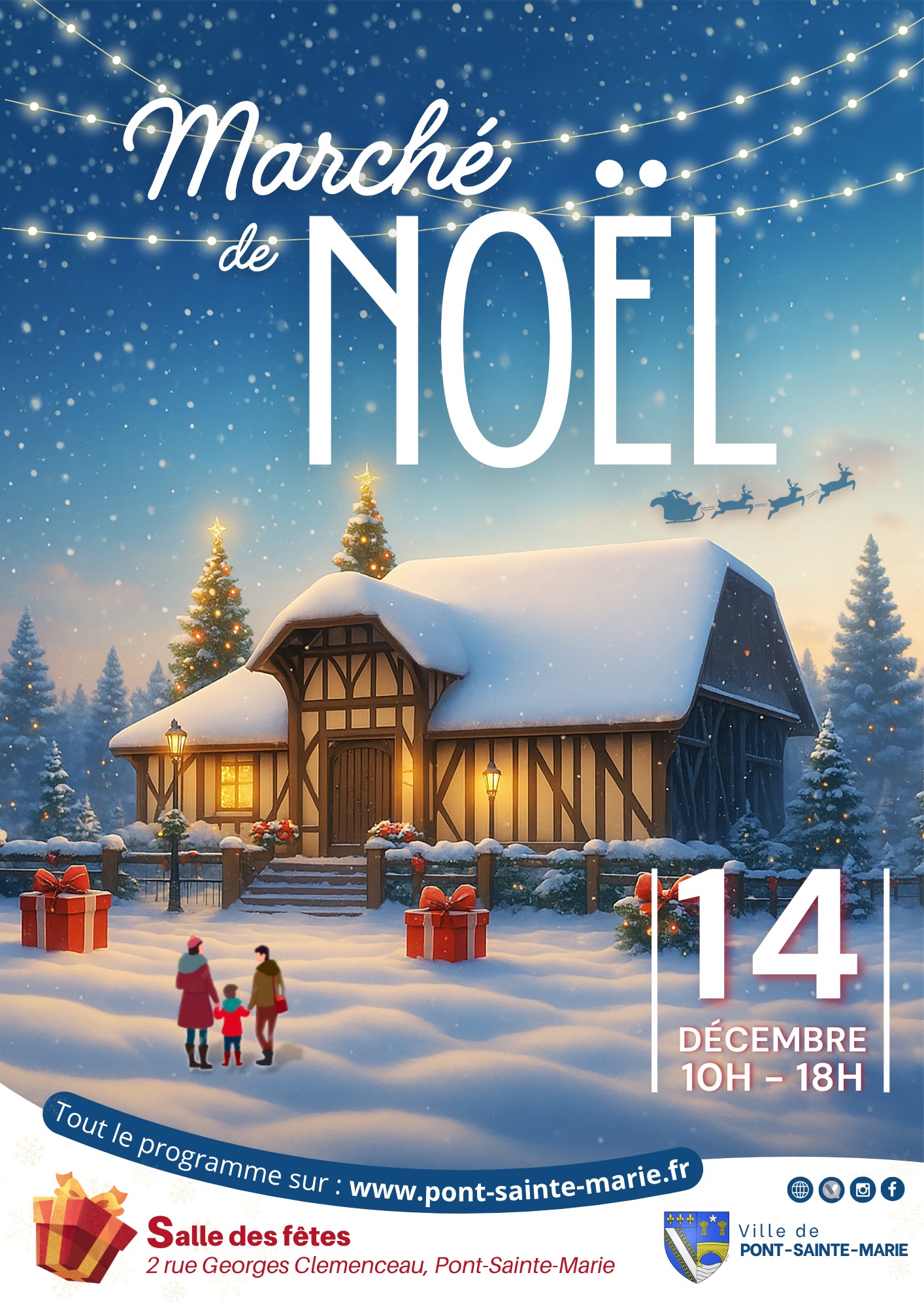 Marché de Noël de Pont-Sainte-Marie