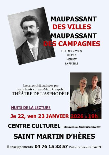 Maupassant des villes, Maupassant des campagnes