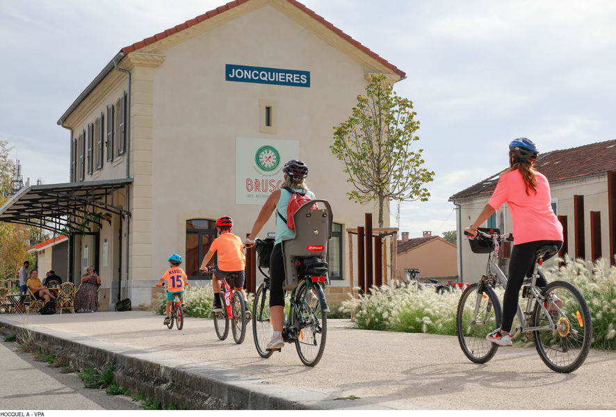 gare de Jonquières - Via Venaissia véloroute