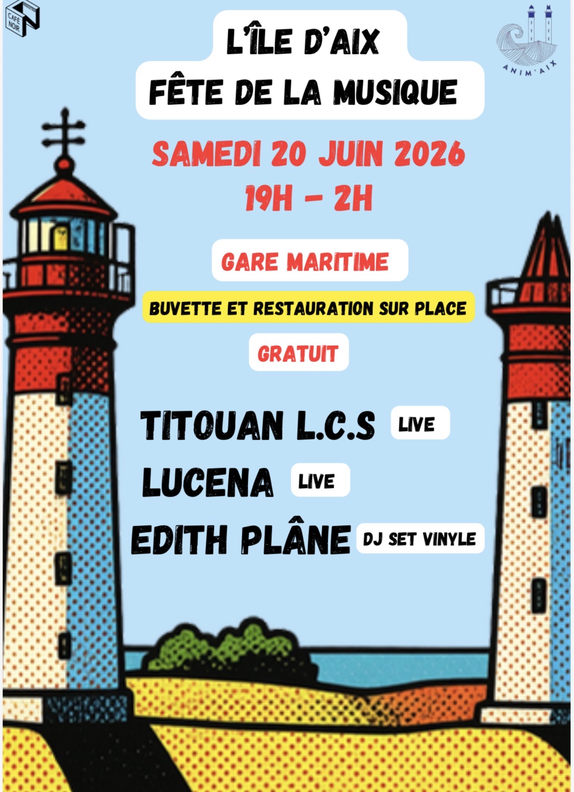 Fête de la musique à l'île d’Aix