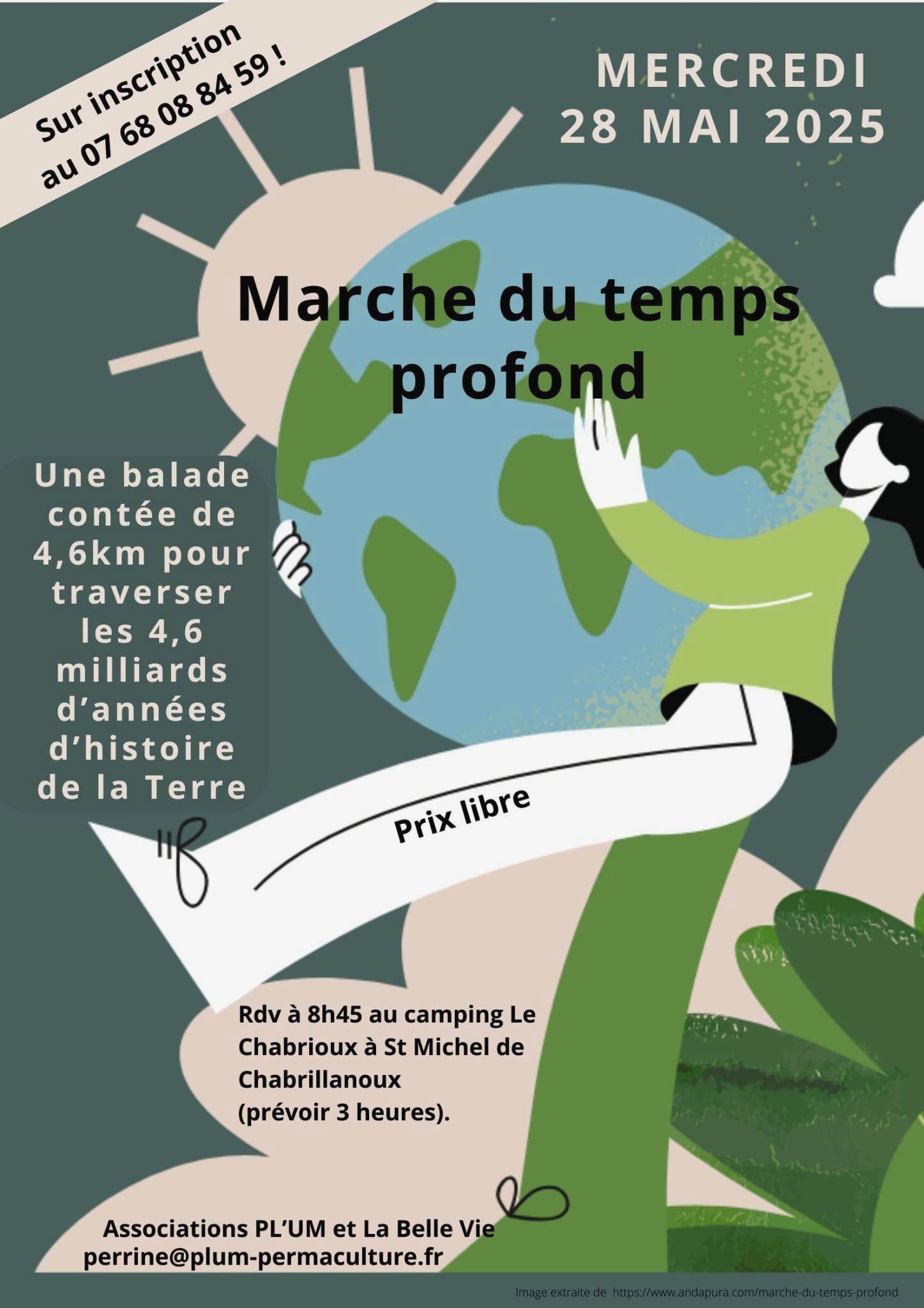 Alle leuke evenementen! : Balade contée Marche du temps profond
