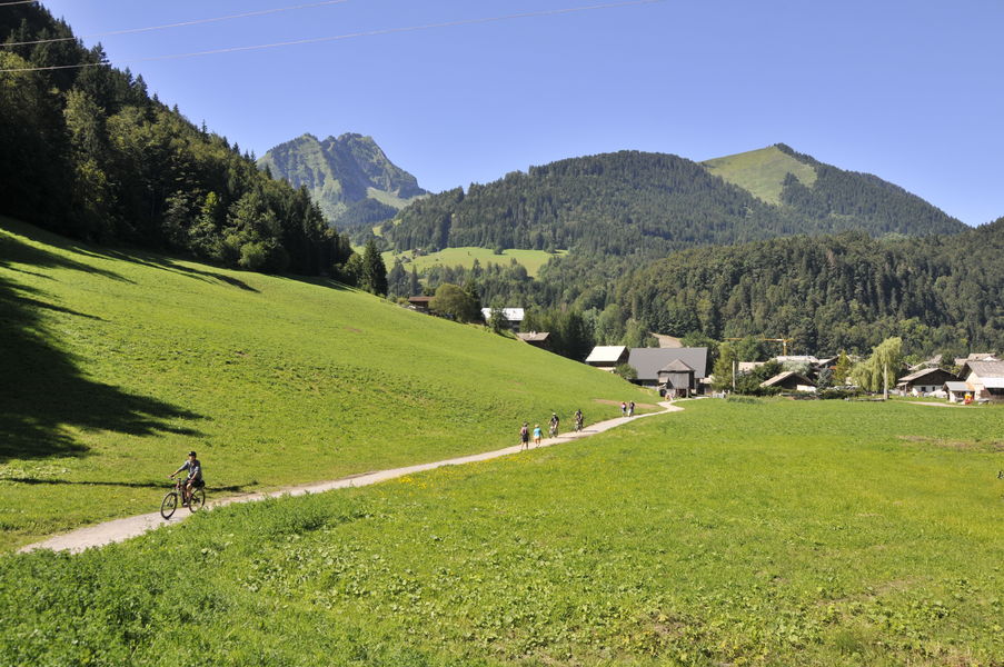 Chemin des bords de Dranse
