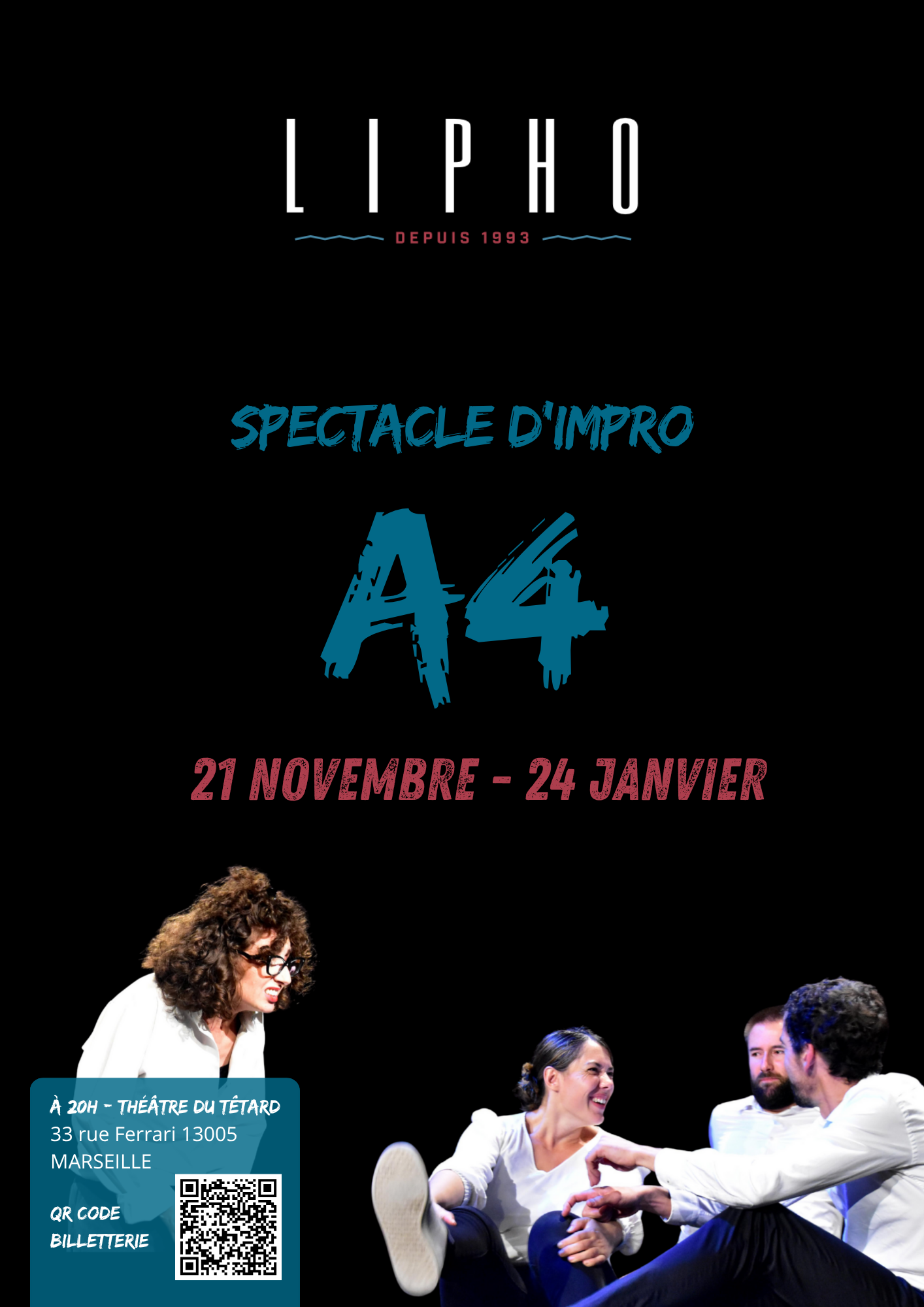 Spectacle d'improvisation - A4