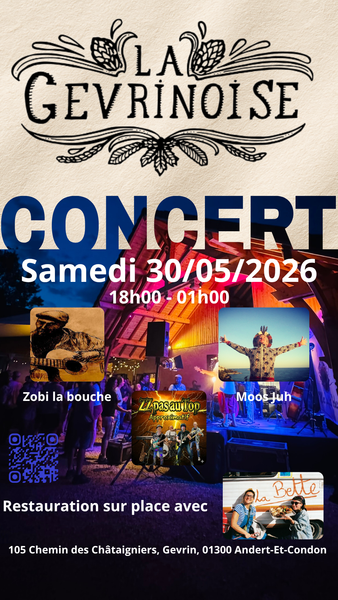 Concert à la Gevrinoise - Andert Condon