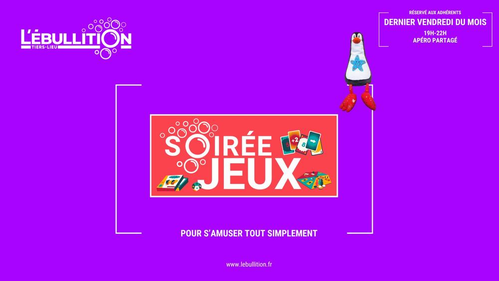 Soirée Jeux 