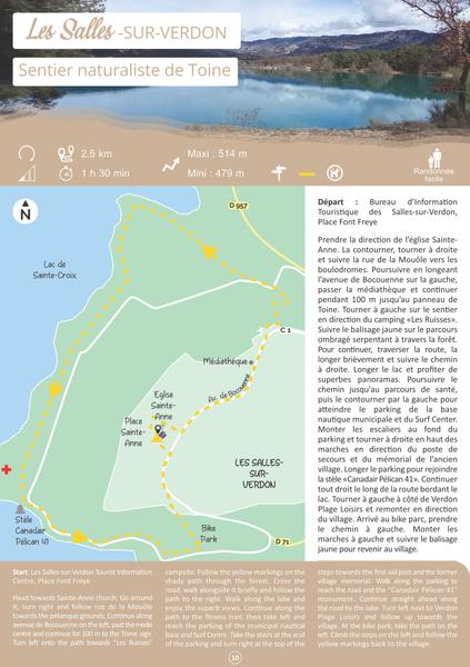 Sentier naturaliste de Toine