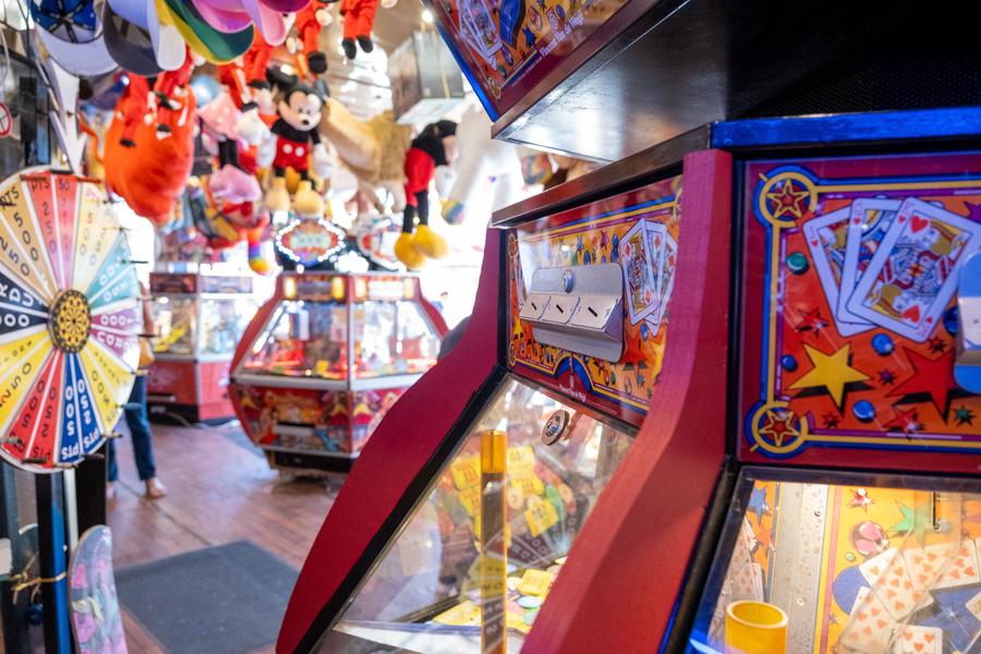 Jeu des pièces fête foraine