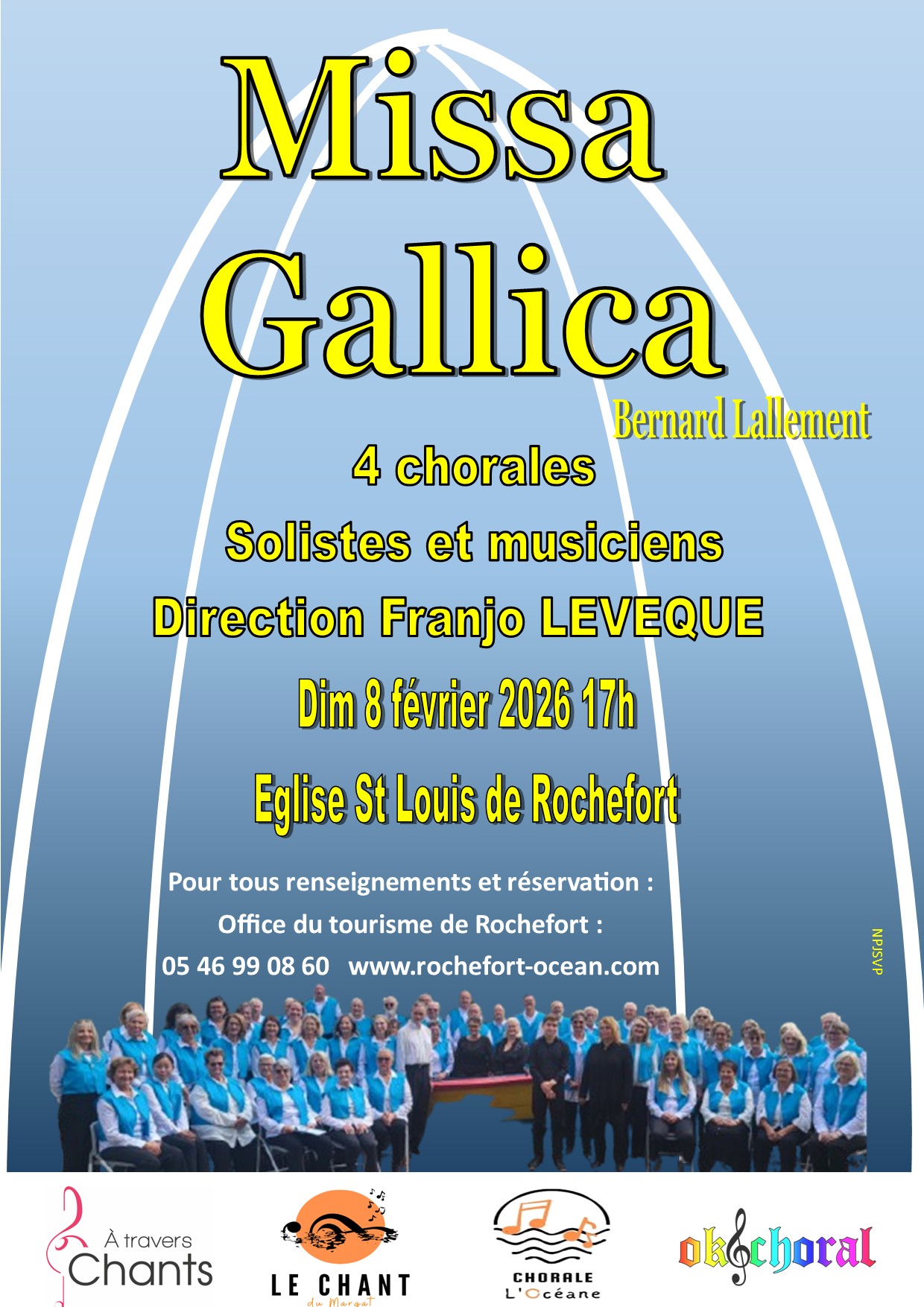 Affiche du spectacle Missa Gallica