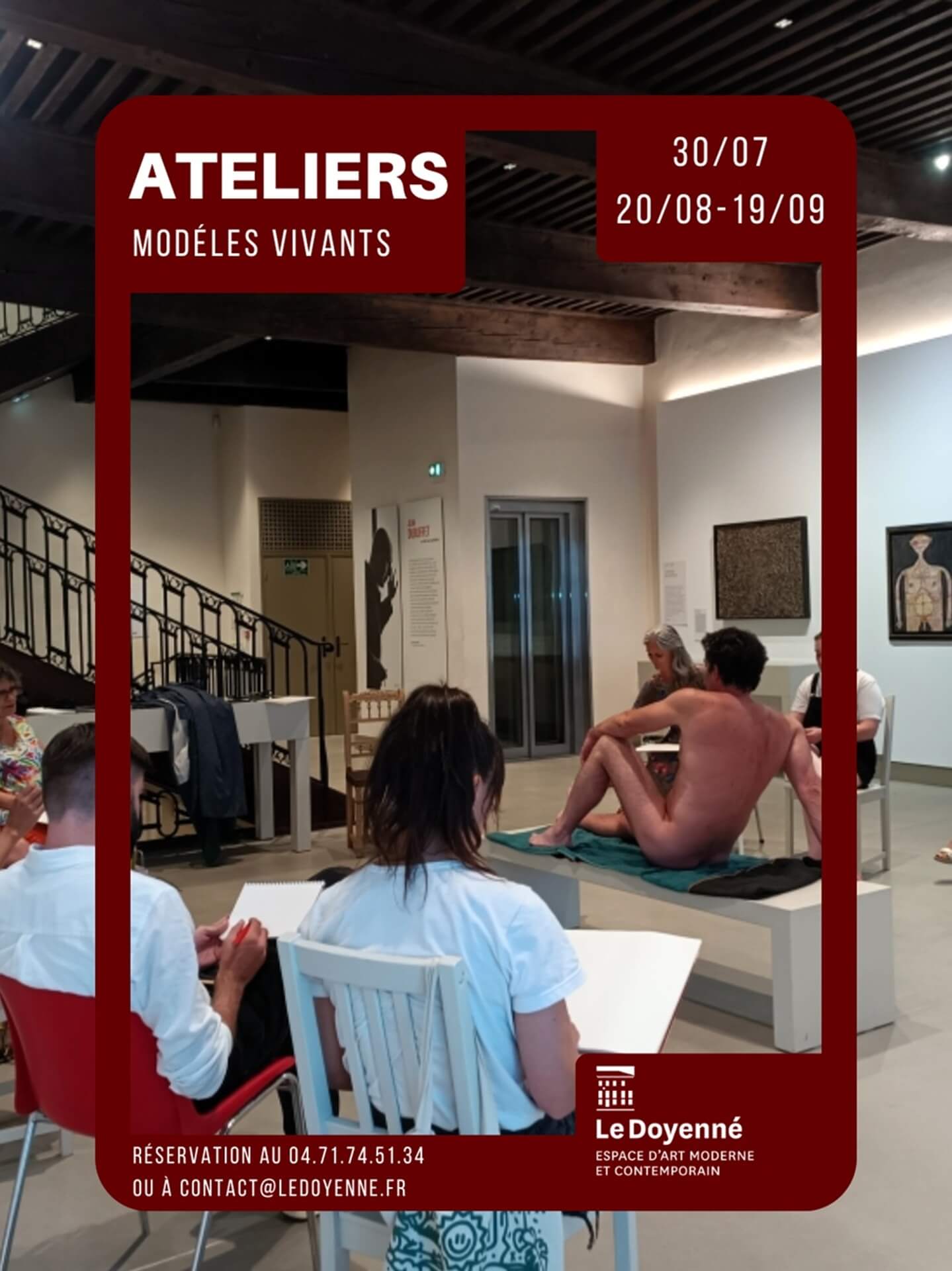 Atelier Modèle Vivant