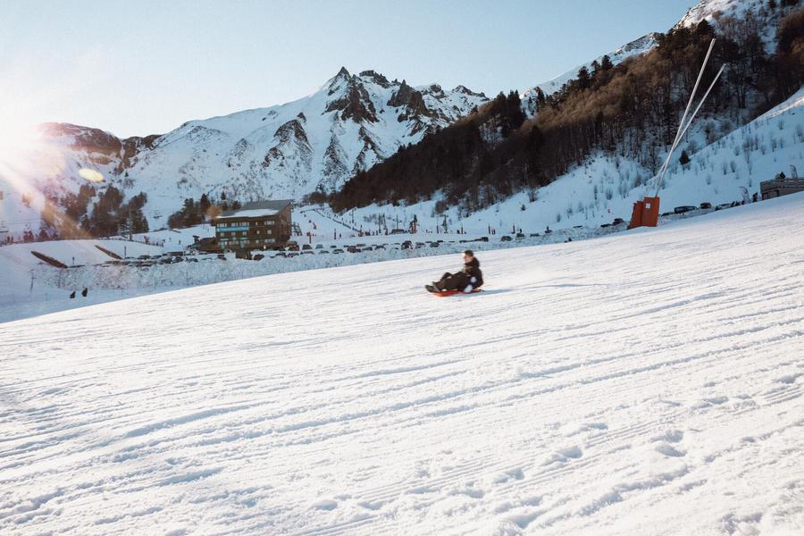 Piste de luge - Sancy Park