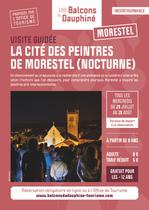 Visite guidée nocturne de Morestel, la cité des peintres_Balcons du Dauphiné