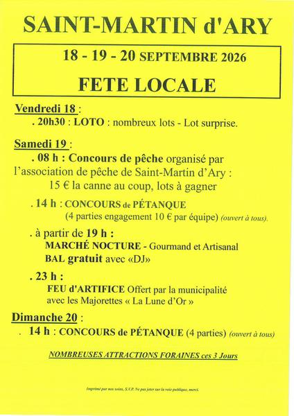 Fête locale