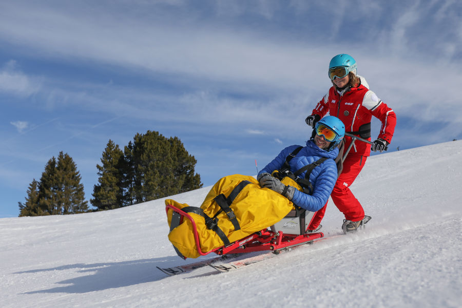 The Grand-Massif, an adapted ski resort