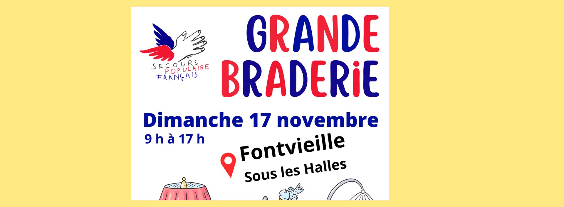 Grande Braderie du Secours Populaire