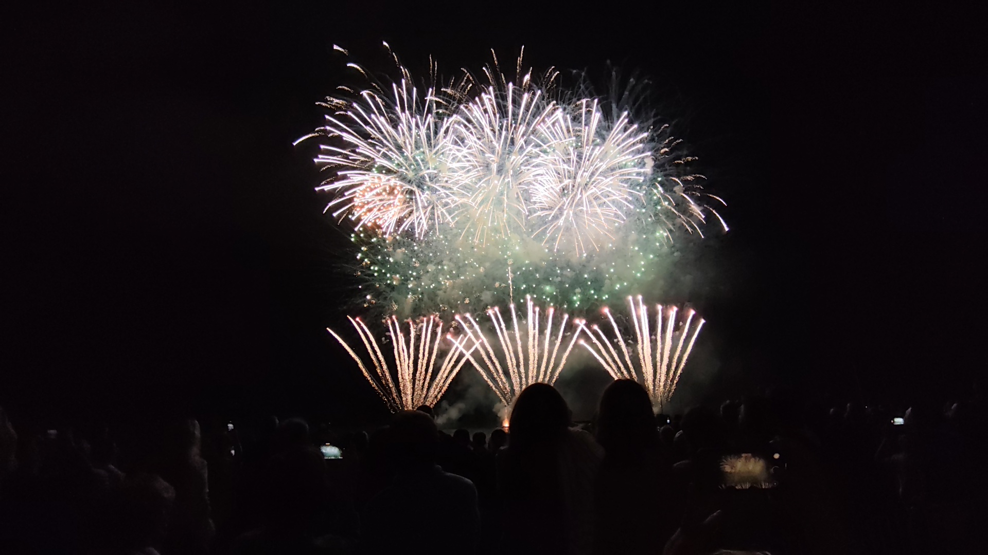 Feu d'artifice à Sainte-Marie-de-Ré