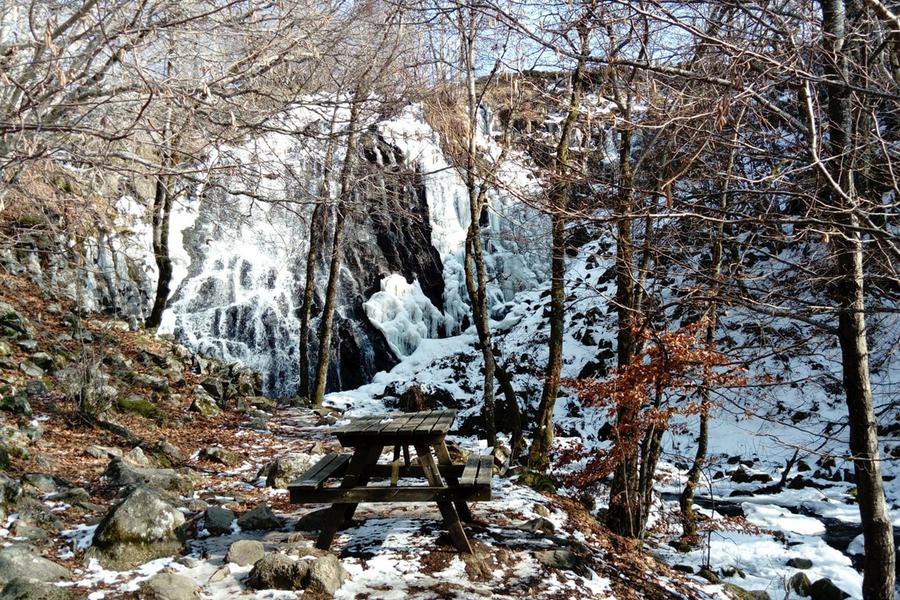 Randonnée à la cascade des Essarts