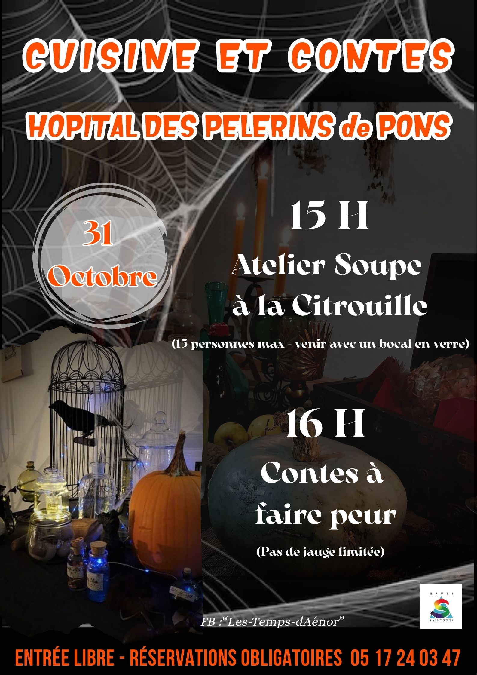 Cuisine et contes (spécial Halloween)