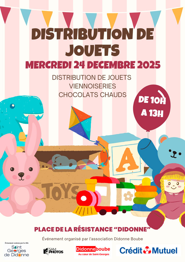 Distribution de jouets